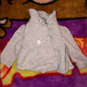 Baby Girl Button Jacket
